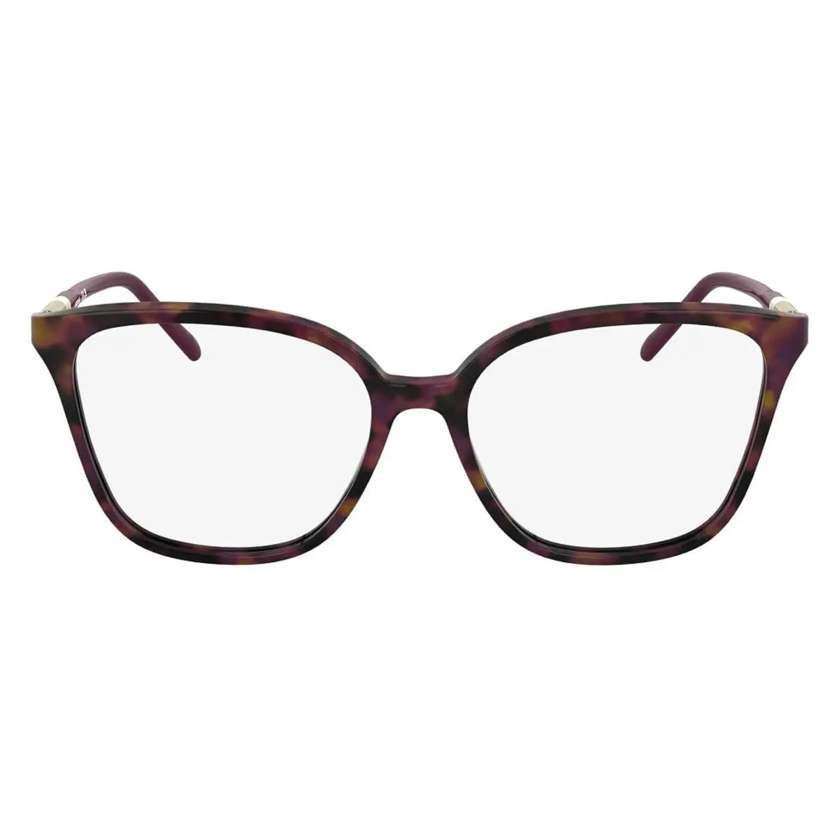 Lacoste L2985 Eyeglasses Female Havana Purple 55mm