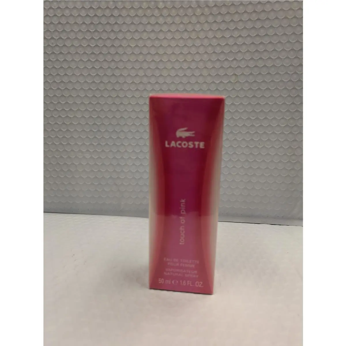 Touch of Pink by Lacoste Eau De Toilette Spray 1.6 oz 50 ML For Women Box