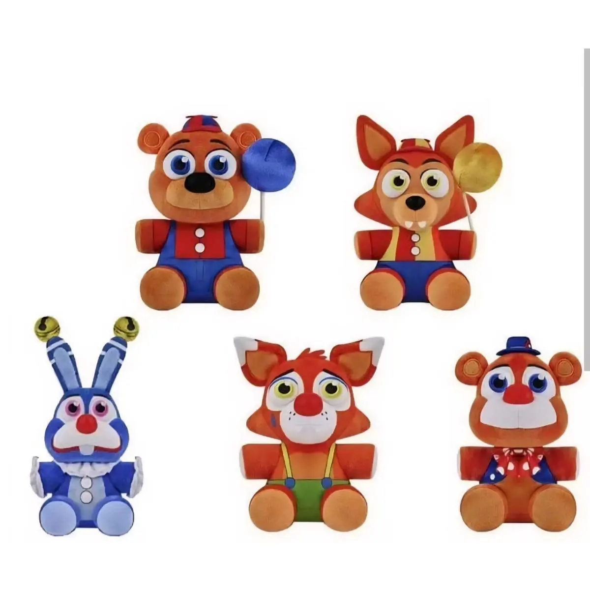 Funko Plush Five Nights at Freddy`s Circus Balloon Set 5 Pieces Licensed