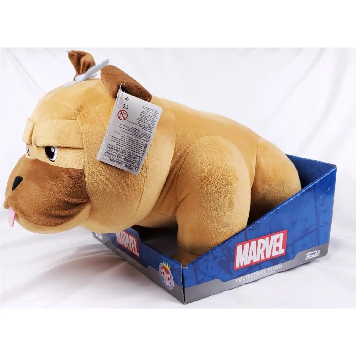 Marvel Funko: Inhumans Lockjaw Large Plush - Bulldog - Box