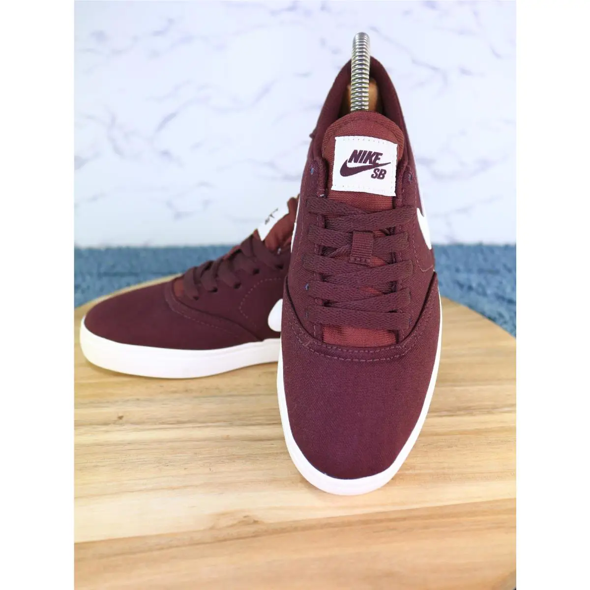 Nike shoes - Nike Check SB - Check - 905373-603 - Burgundy Crush/Sail (UPC: 00197597337432) 4