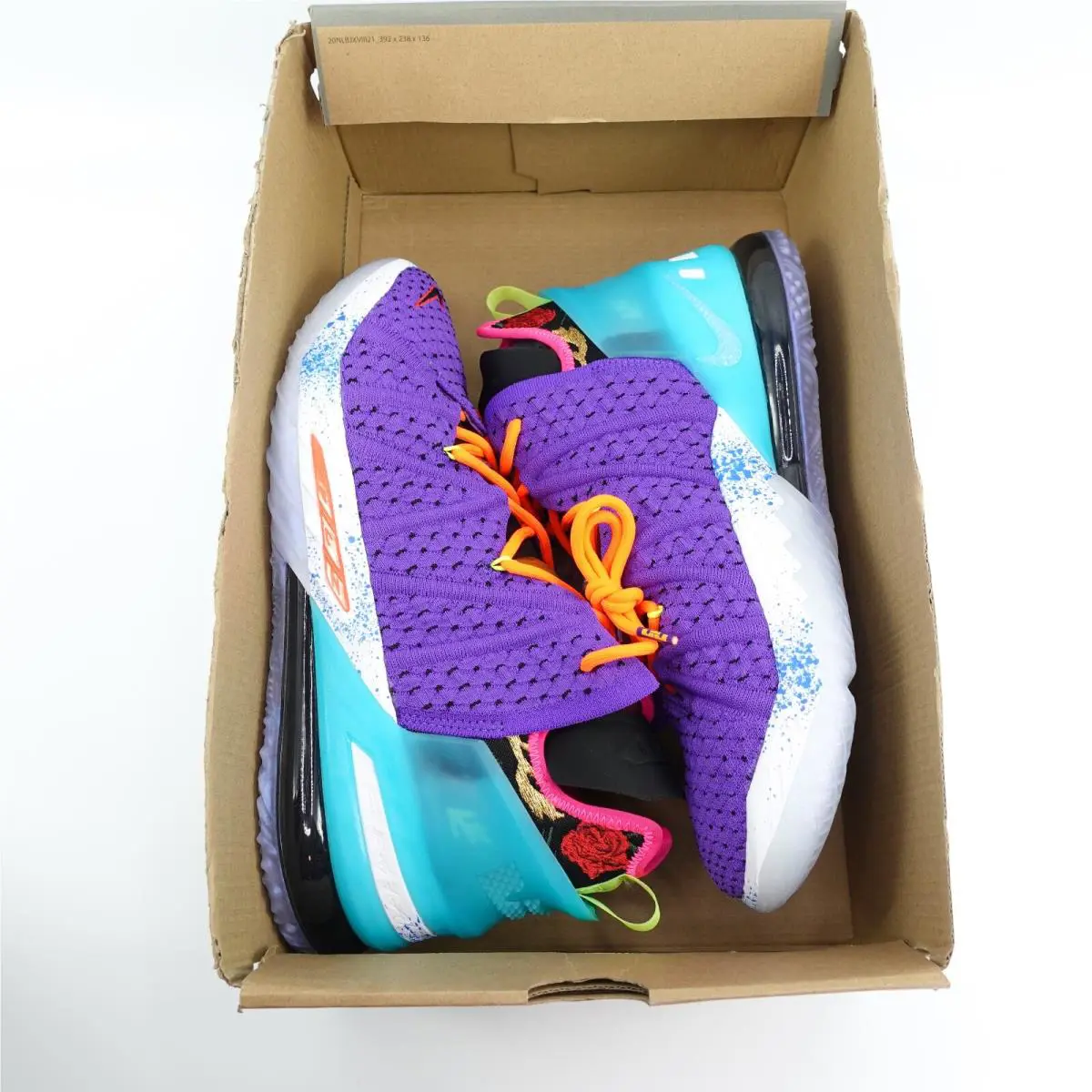 Nike shoes - Lebron 18 - Lebron - DM2813-500 - Purple 7