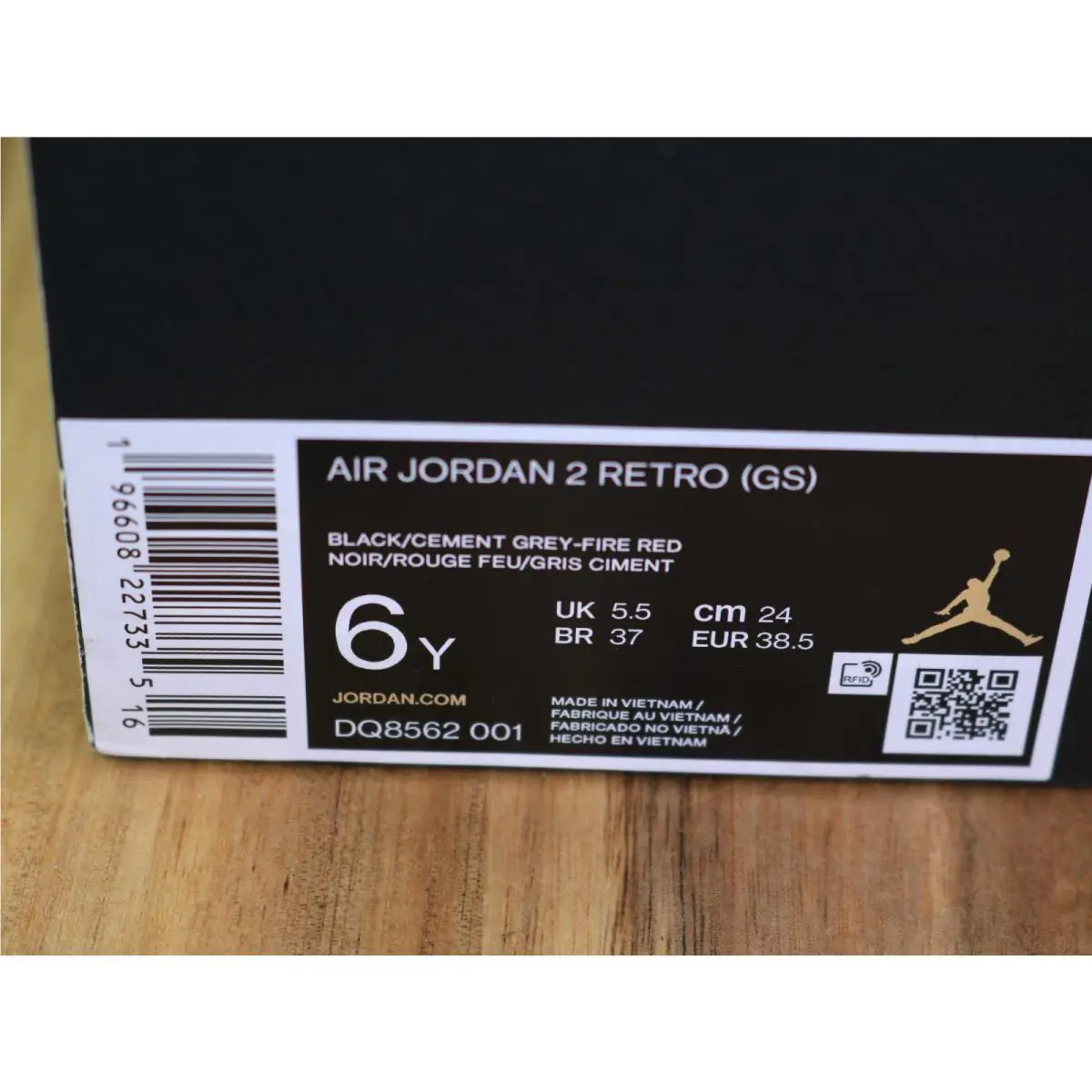 Nike shoes - Air Jordan 2 - Air - DR8884-001 - Black (UPC: 00196608227335) 22