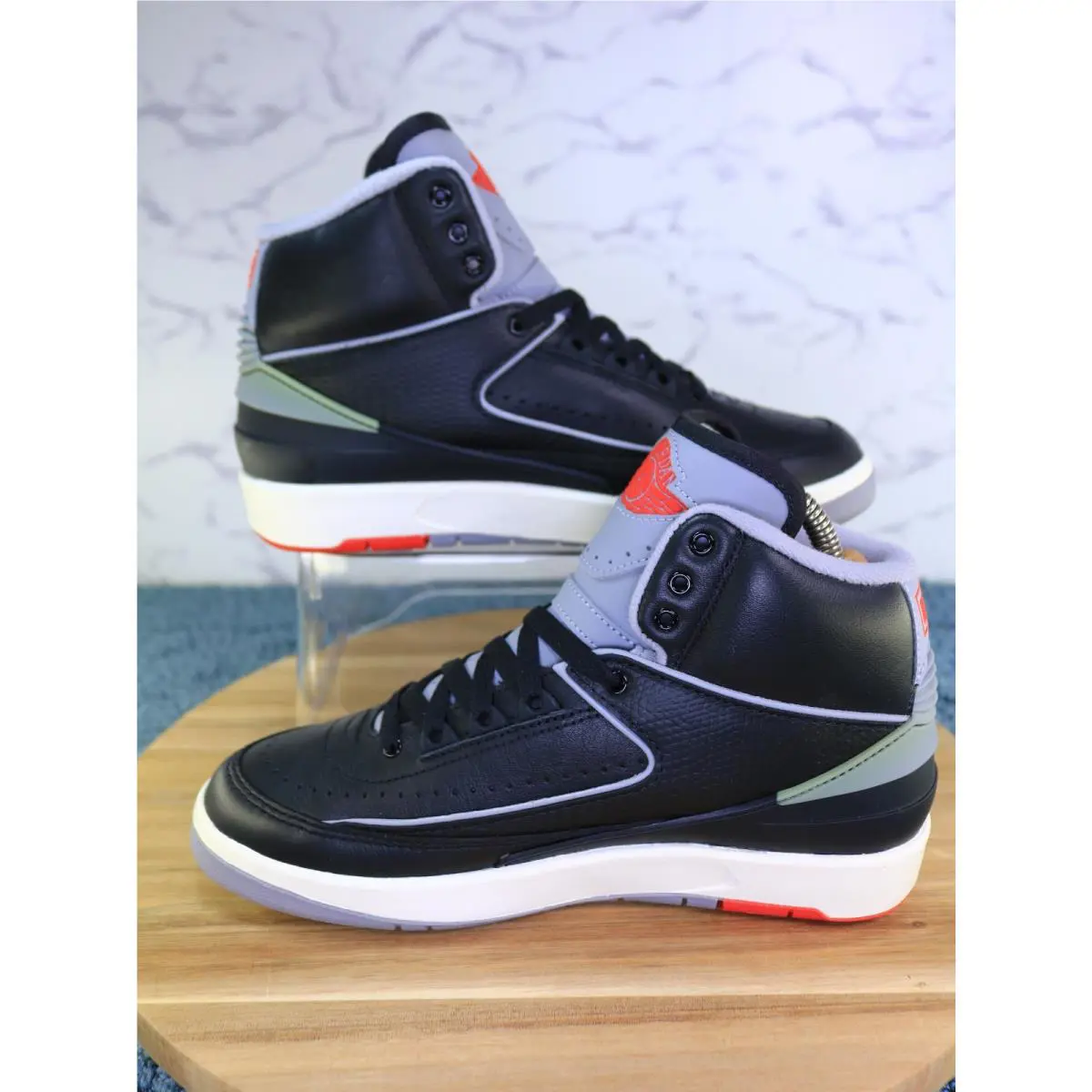 Nike shoes - Air Jordan 2 - Air - DR8884-001 - Black (UPC: 00196608227335) 6