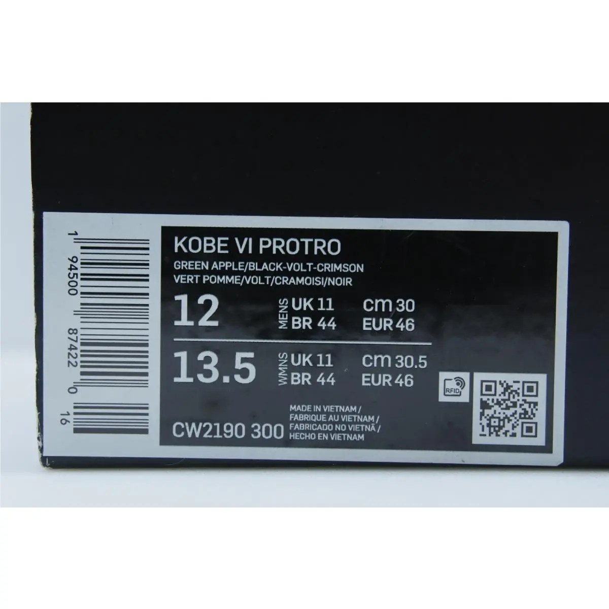 Nike shoes - Nike Zoom Kobe - Zoom Kobe - CW2190-300 - Green (UPC: 0194500874220) 13