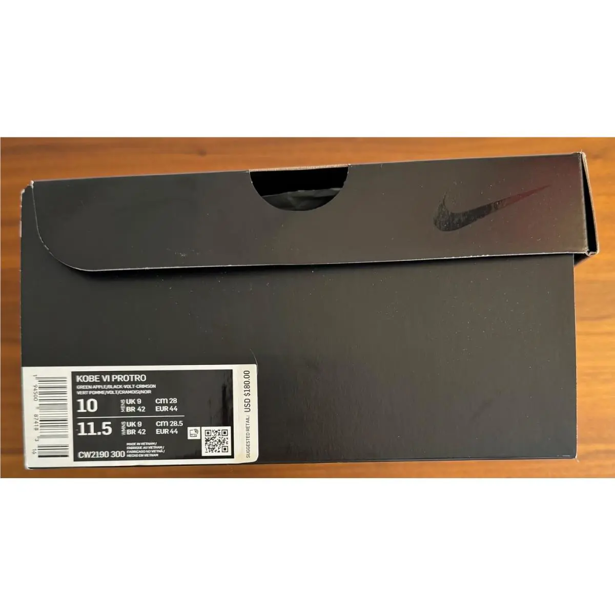 Nike shoes - Nike Zoom Kobe - Zoom Kobe - CW2190-300 - Green (UPC: 0194500874183) 4