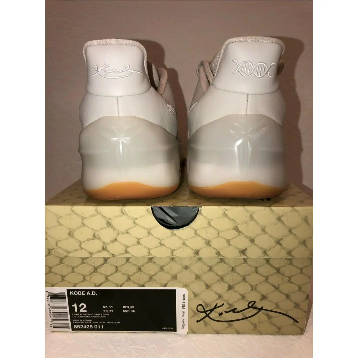 Nike shoes - Nike Kobe A.D. - Kobe - 852425-011 - Grey 5