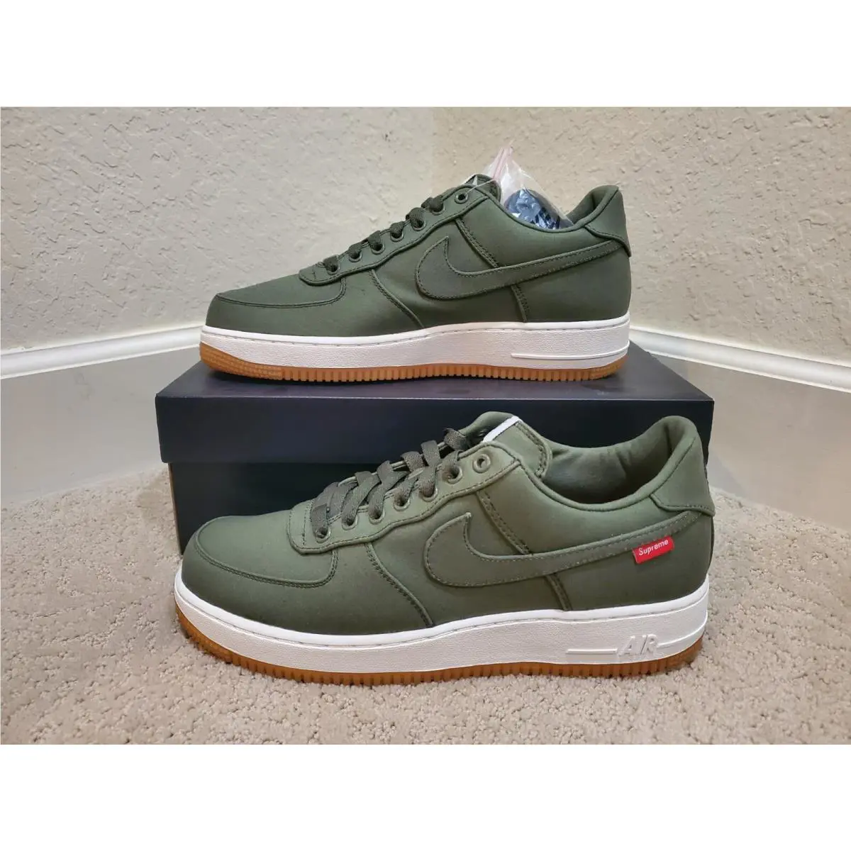 Nike shoes - Nike Air Force 1 - Air Force - 573488-300 - Olive 0