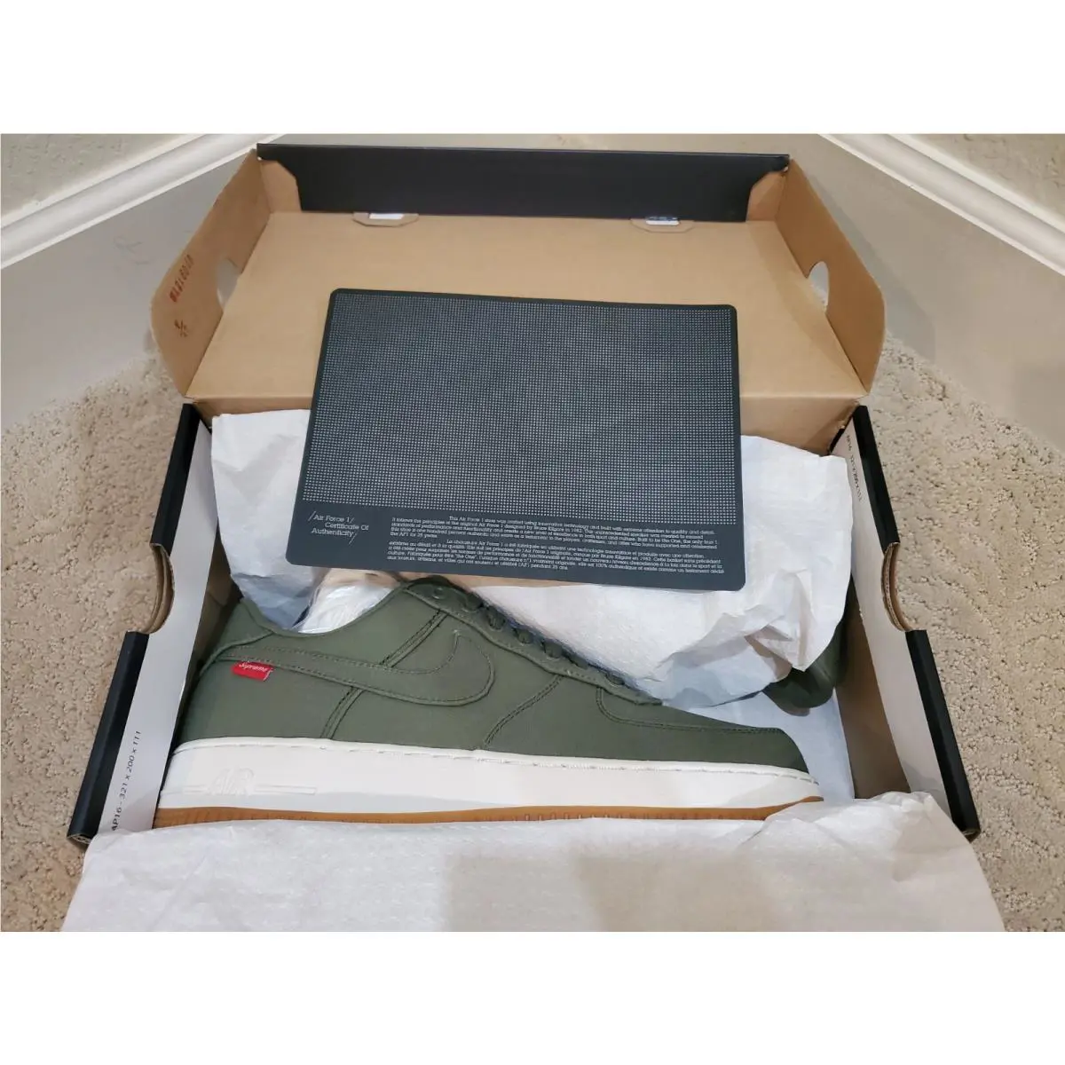 Nike shoes - Nike Air Force 1 - Air Force - 573488-300 - Olive 7