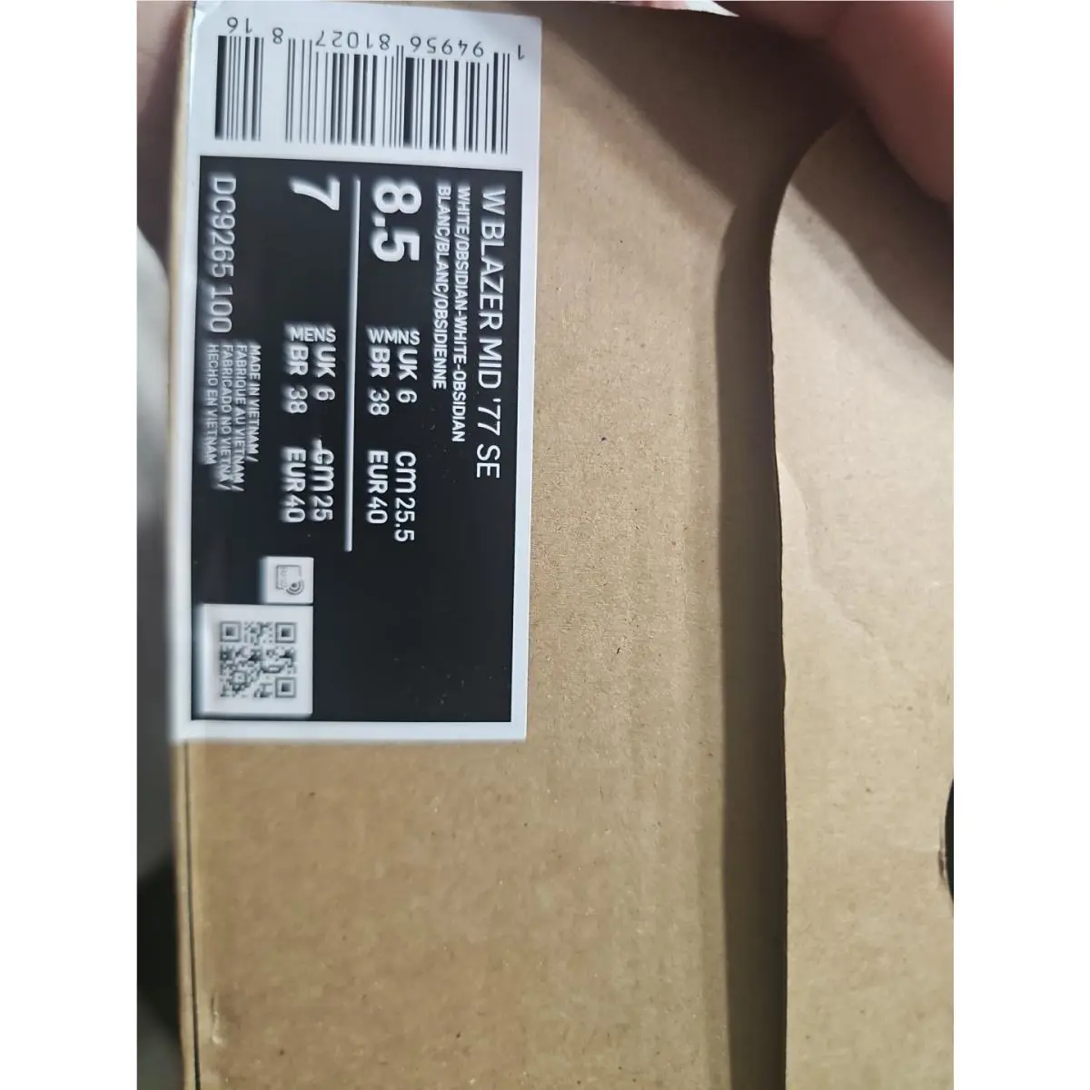 Nike shoes - Nike Blazer Mid `77 Vintage FD6924-100 - FD6924-100 - White 4