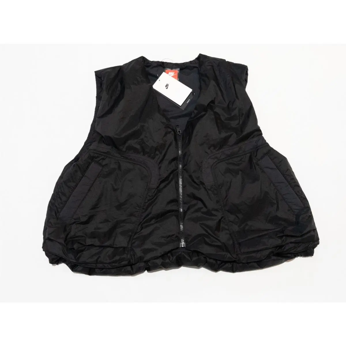 Sz S Nike Tech Woven Vest Black Lightweight Woven HM4262-010 Men`s