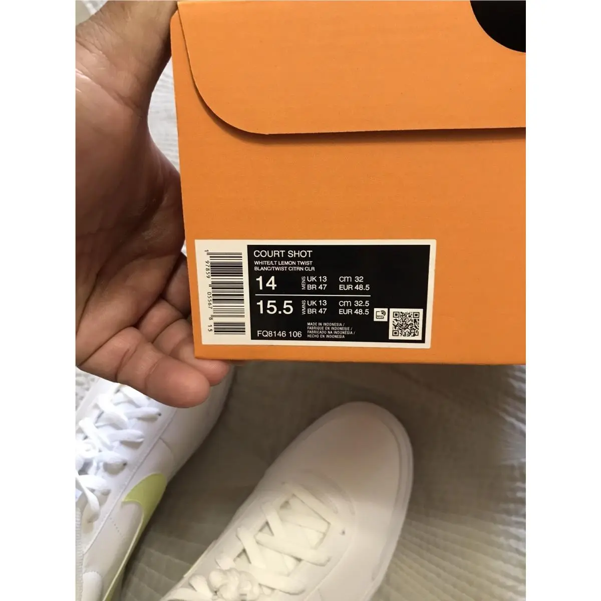 Nike shoes - Nike Court - Court - FQ8146 106 - White 8
