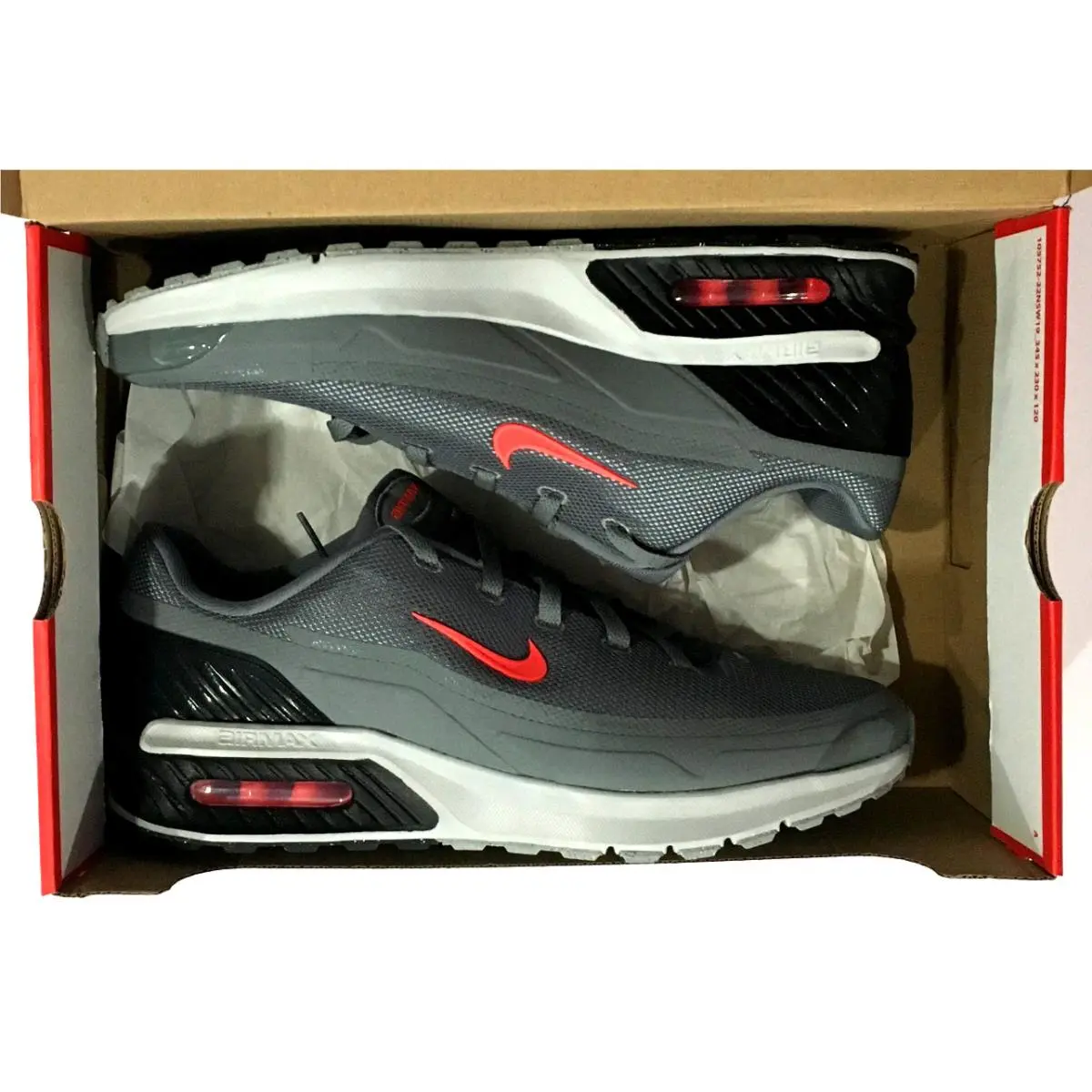 Nike shoes - Nike Air Max Bia - Air Max Bia - IF2624-002 - Smoke Gray/Crimson (UPC: 198482353667) 7
