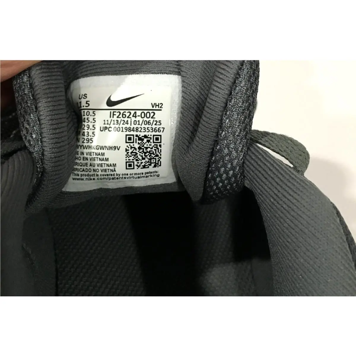 Nike shoes - Nike Air Max Bia - Air Max Bia - IF2624-002 - Smoke Gray/Crimson (UPC: 198482353667) 8