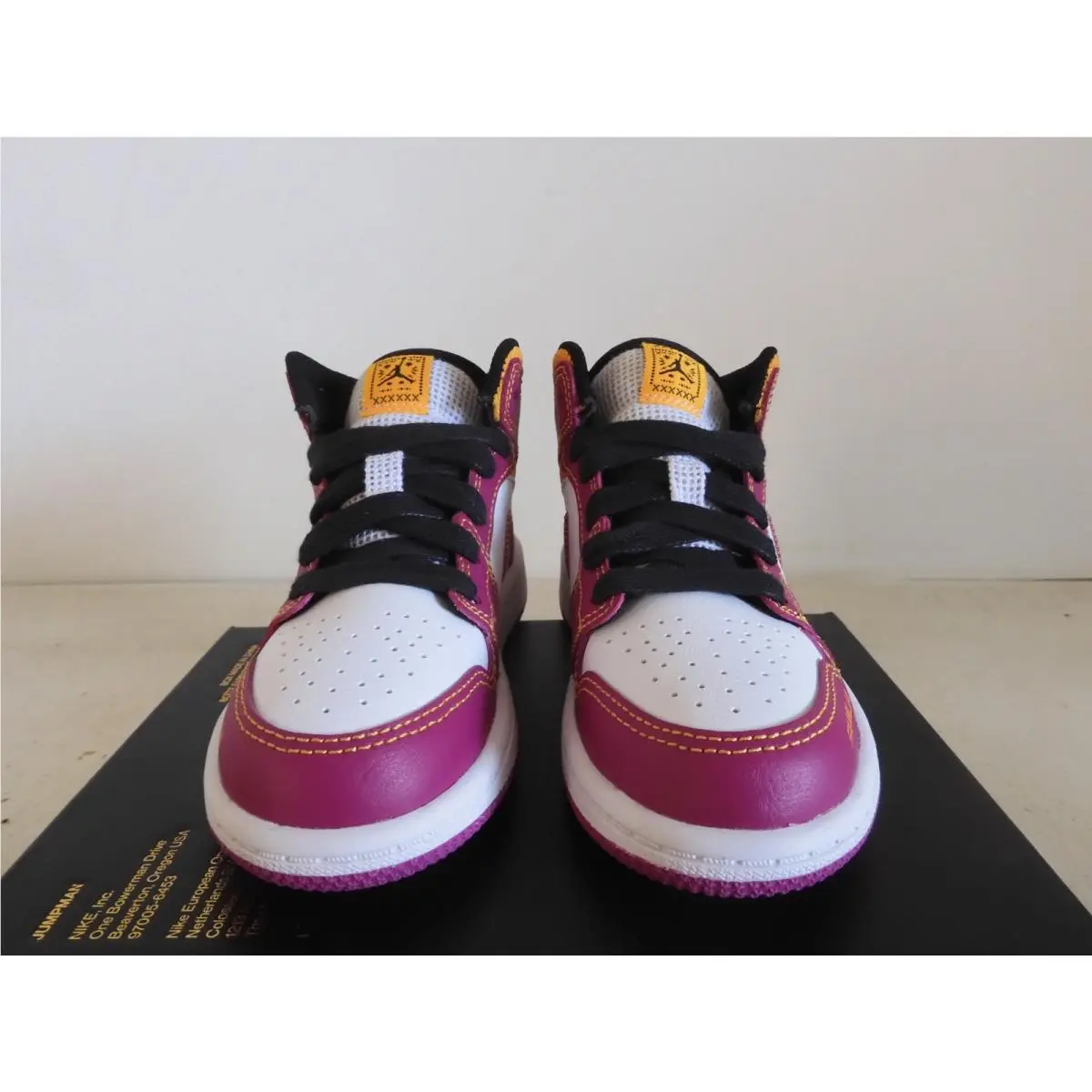 Nike shoes - Air Jordan 1 Mid - Air Mid - White (UPC: 194498754689) 2