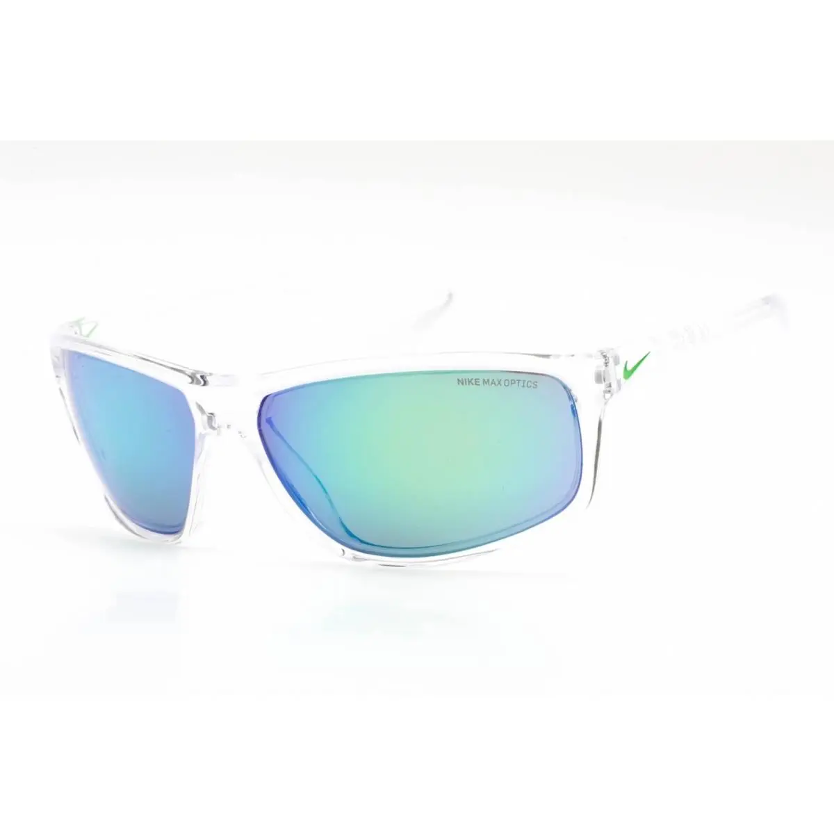 Men`s Sunglasses Clear/grey Rectangular Shape Frame Adrenaline M EV1113 901 by Nike