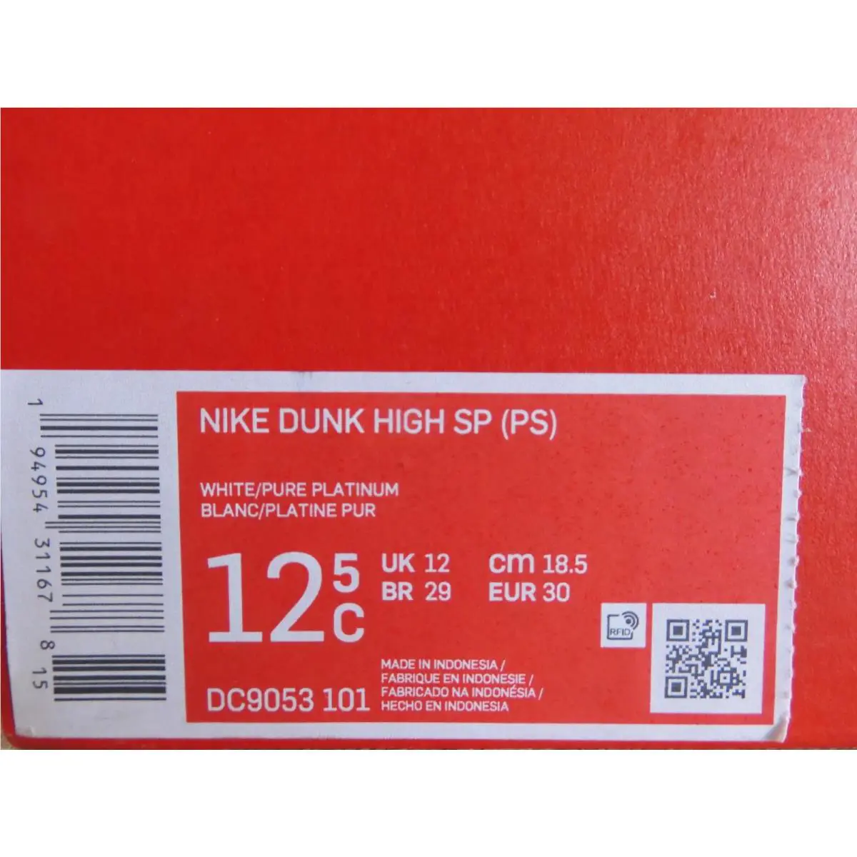 Nike shoes - Nike Dunk High - Dunk High - White (UPC: 194954311678) 6