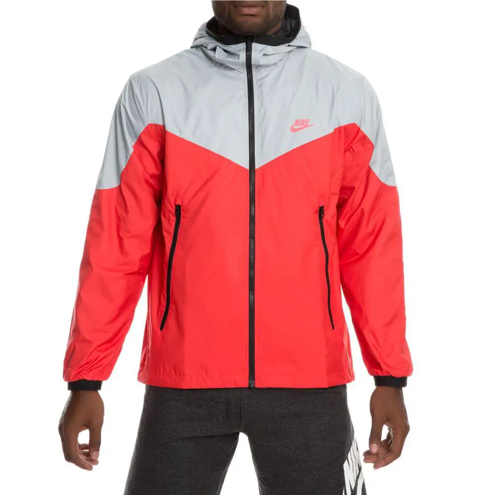 Nike Sportswear Windrunner Full-zip Running Jacket Men’s Size Medium - Gray