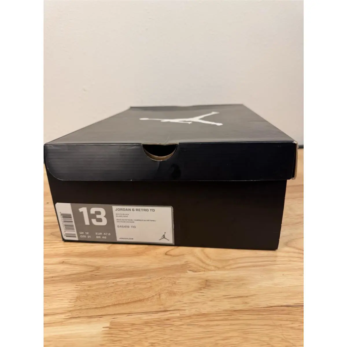 Nike shoes - Air Jordan 6 - Air - 645419-110 - White 0