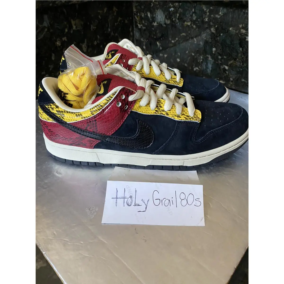 Nike shoes - Nike Sb Dunk Low - Dunk Low - 313170 701 - Bright Golden Red Black 0