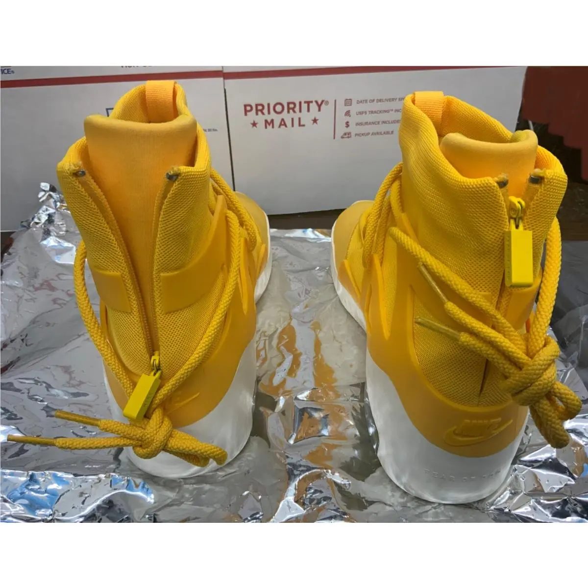 Nike shoes - Nike Air Fear of God - AR4237-700 - Yellow 1