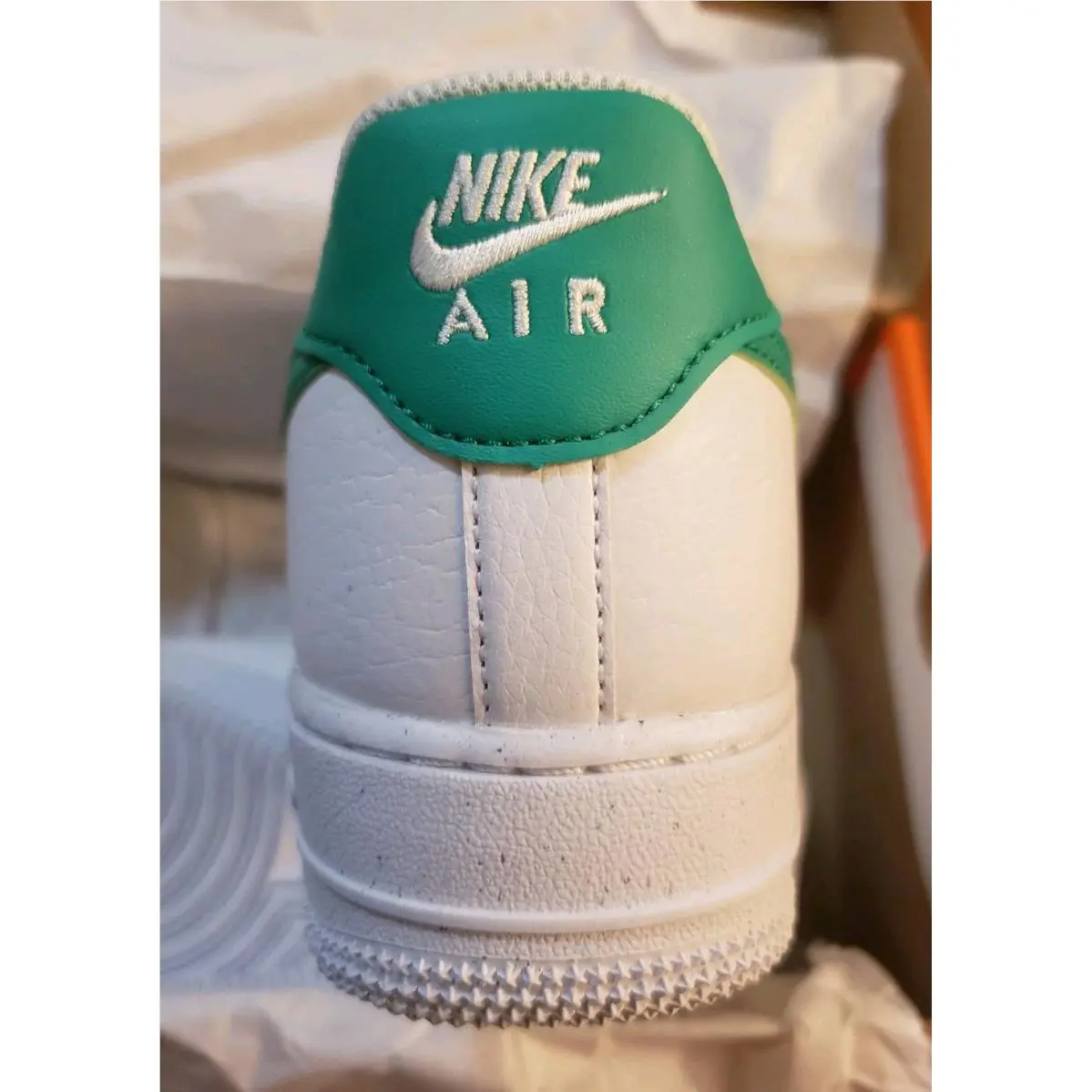 Nike shoes - Nike Air Force 1 - Air Force - DV3808-108 - White/Stadium Green (UPC: 197862769838) 10