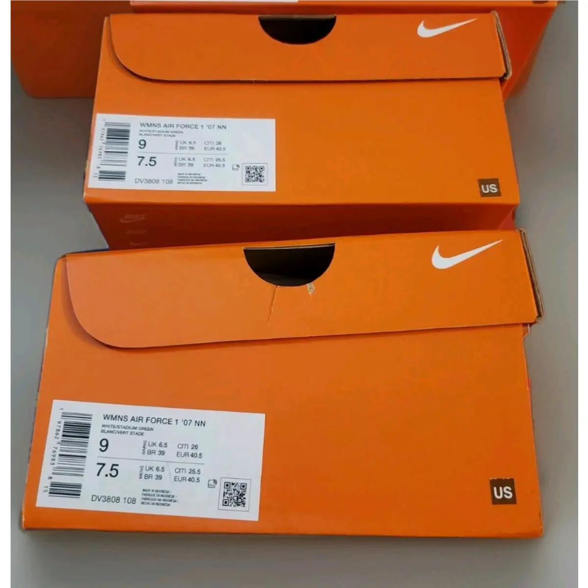 Nike shoes - Nike Air Force 1 - Air Force - DV3808-108 - White/Stadium Green (UPC: 197862769838) 15