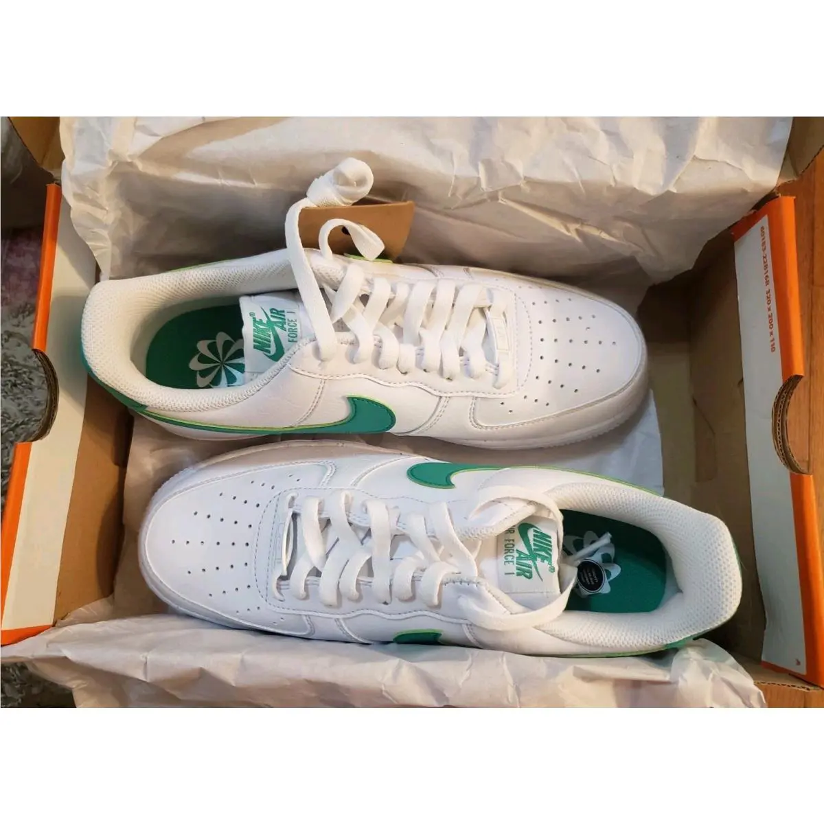 Nike shoes - Nike Air Force 1 - Air Force - DV3808-108 - White/Stadium Green (UPC: 197862769838) 7
