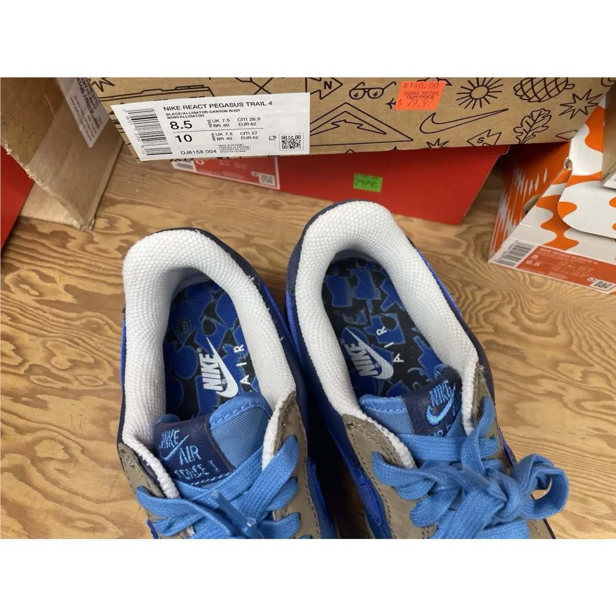 Nike shoes - Nike Air Force 1 - Air Force - 313213-441 - Blue 13