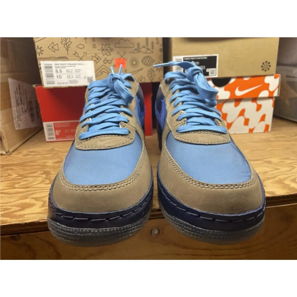 Nike shoes - Nike Air Force 1 - Air Force - 313213-441 - Blue 4