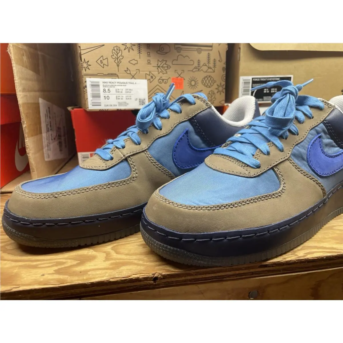 Nike shoes - Nike Air Force 1 - Air Force - 313213-441 - Blue 5
