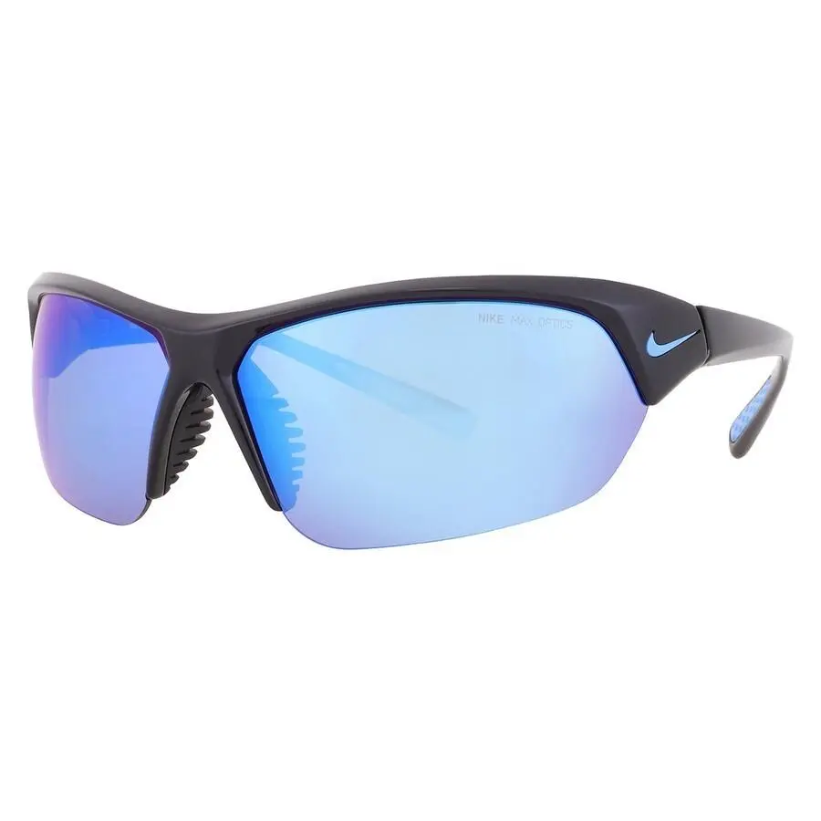 Nike Skylon Ace M MI DV2163 011 Black/blue Mirror Sunglasses 69MM
