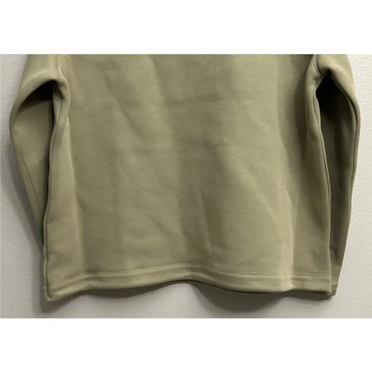 Nike clothing - Nike Tech Fleece Reimagined Polo Shirt Top - FZ7570-276 - Neutral Olive (UPC: 197597299259) 4
