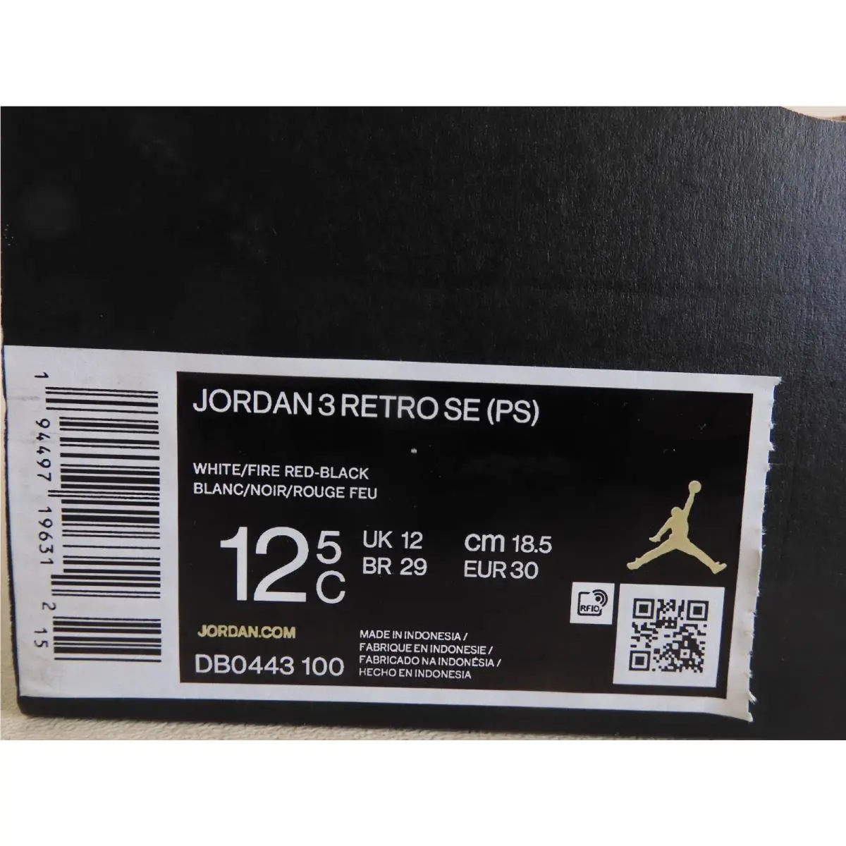 Nike shoes - Air Jordan 3 - Air - White (UPC: 194497196312) 6