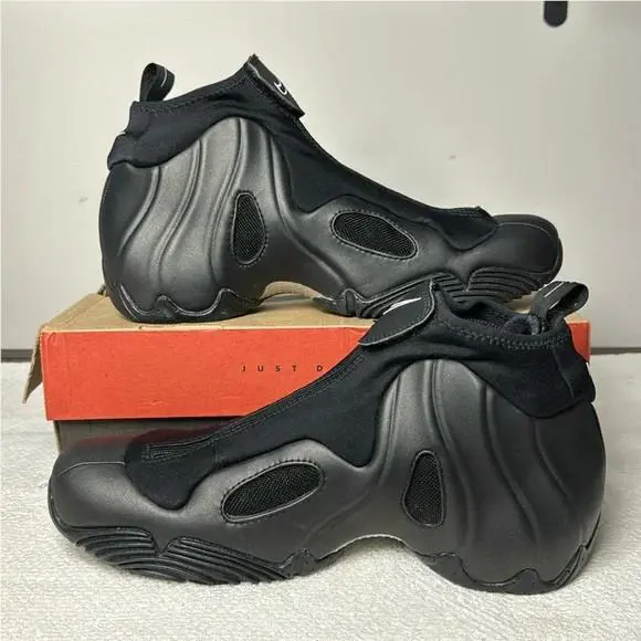 Nike shoes - Nike Air Flightposite - Air Flightposite - 830142-001 - Black (UPC: 666032504147) 2