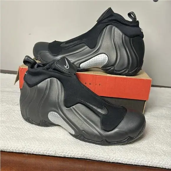 Nike shoes - Nike Air Flightposite - Air Flightposite - 830142-001 - Black (UPC: 666032504147) 0