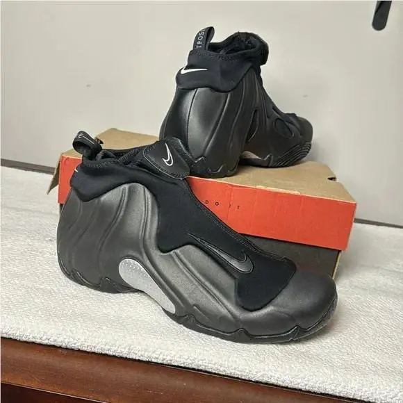 Nike shoes - Nike Air Flightposite - Air Flightposite - 830142-001 - Black (UPC: 666032504147) 1
