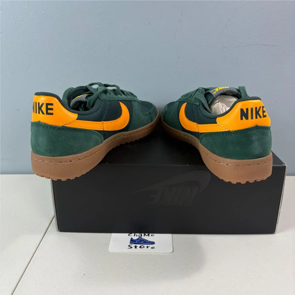 Nike shoes - Nike Field General - Field General - HF3165-300 - Green, Manufacturer: Pro Green/Pro Gold/Gum Medium Brown 3