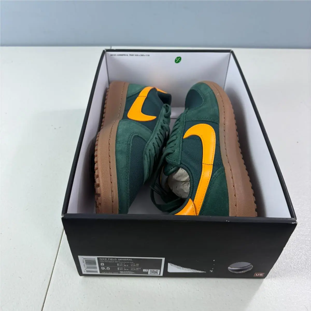 Nike shoes - Nike Field General - Field General - HF3165-300 - Green, Manufacturer: Pro Green/Pro Gold/Gum Medium Brown 6