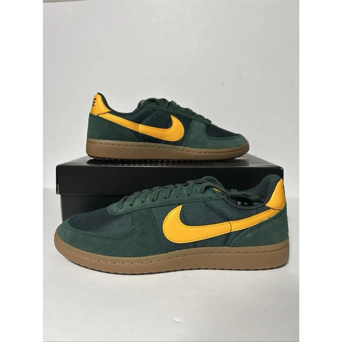 Nike Men`s Field General Pro Green/ Gum Gold HF3165-300 Shoes Men’s Size 9.5