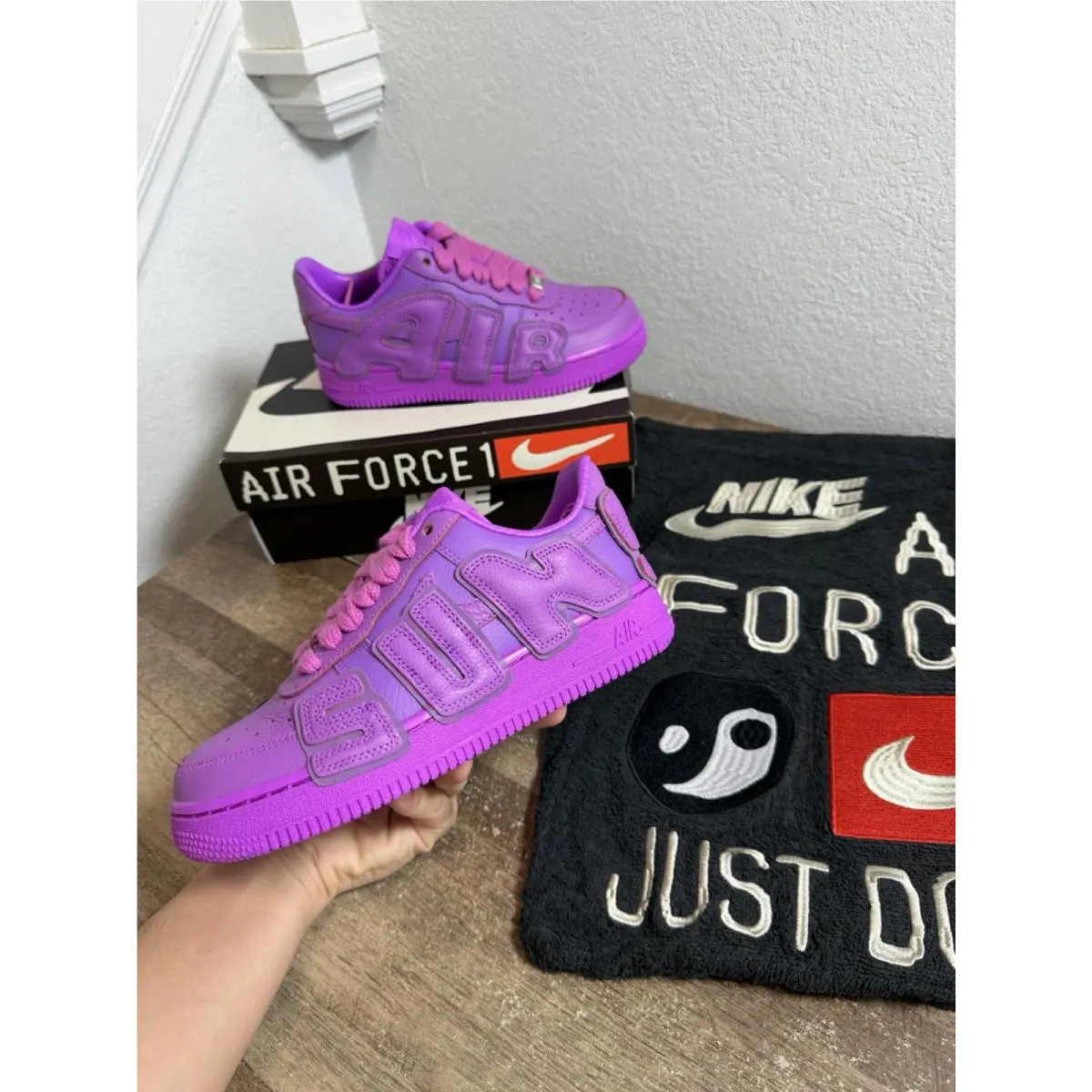 Nike shoes - Nike Air Force 1 - Air Force - FQ7069-500 - Purple 0