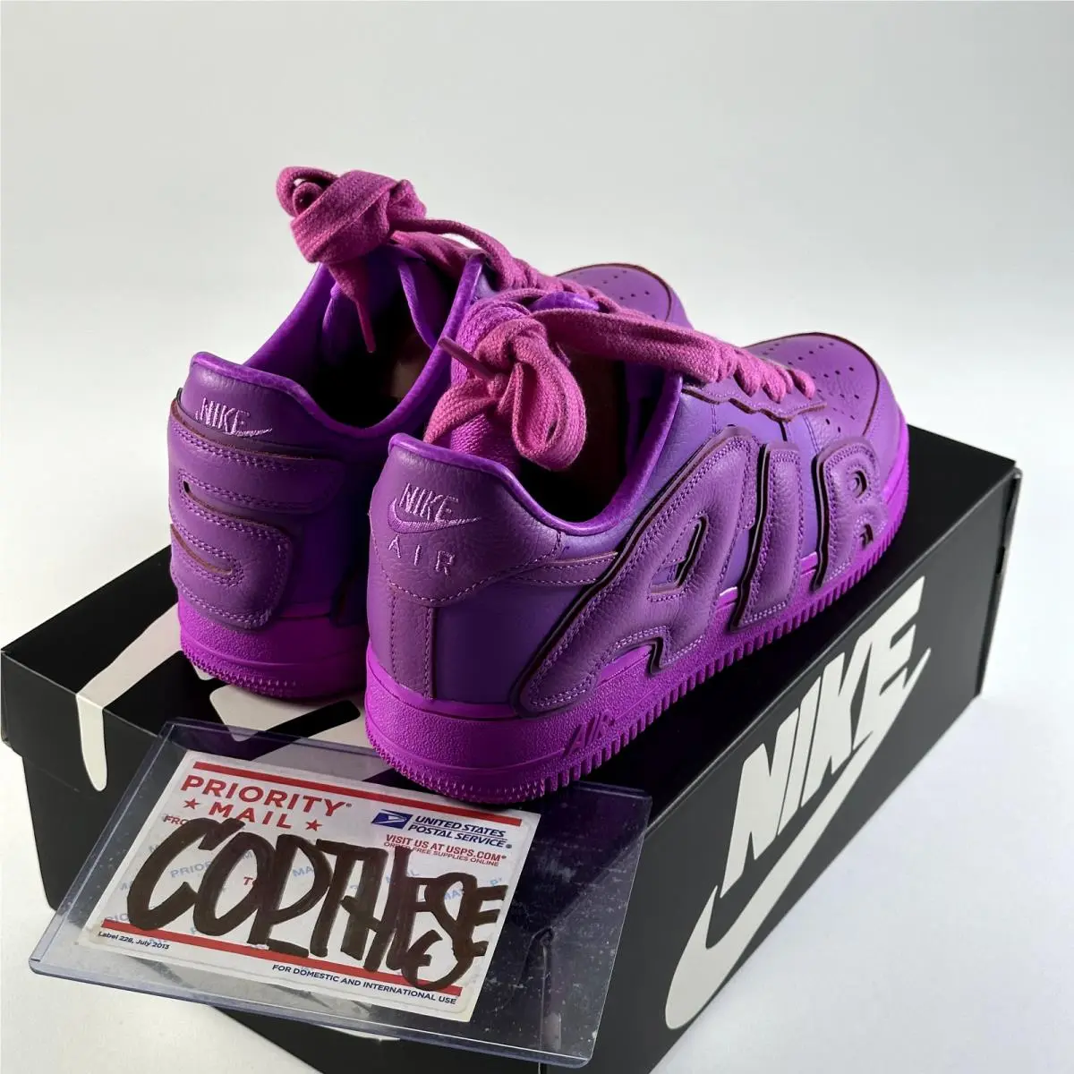 Nike shoes - Nike Air Force 1 - Air Force - FQ7069-500 - Pink 8