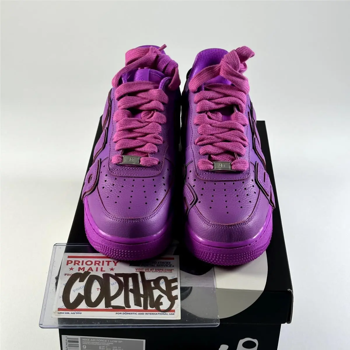 Nike shoes - Nike Air Force 1 - Air Force - FQ7069-500 - Pink 4