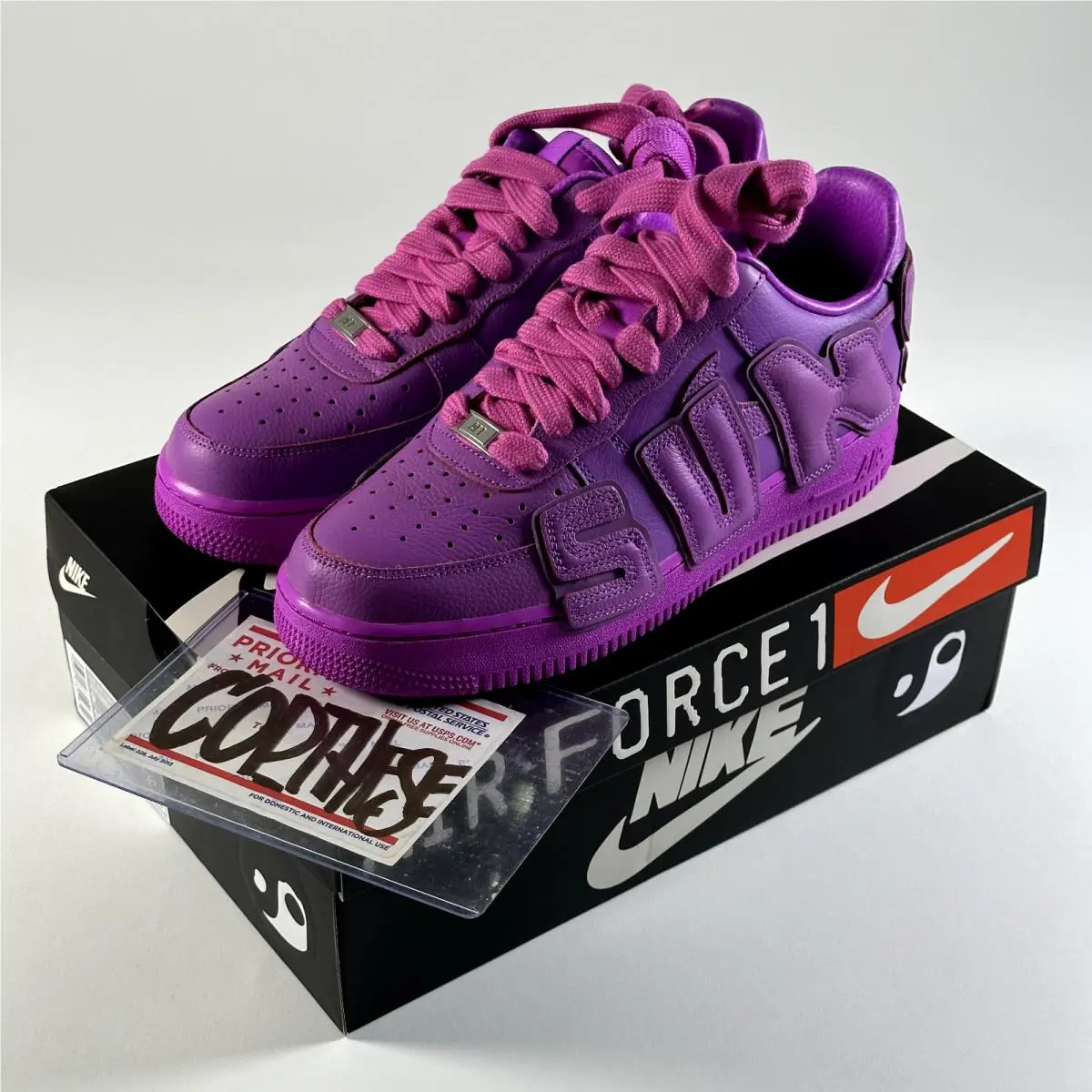Nike shoes - Nike Air Force 1 - Air Force - FQ7069-500 - Pink 5