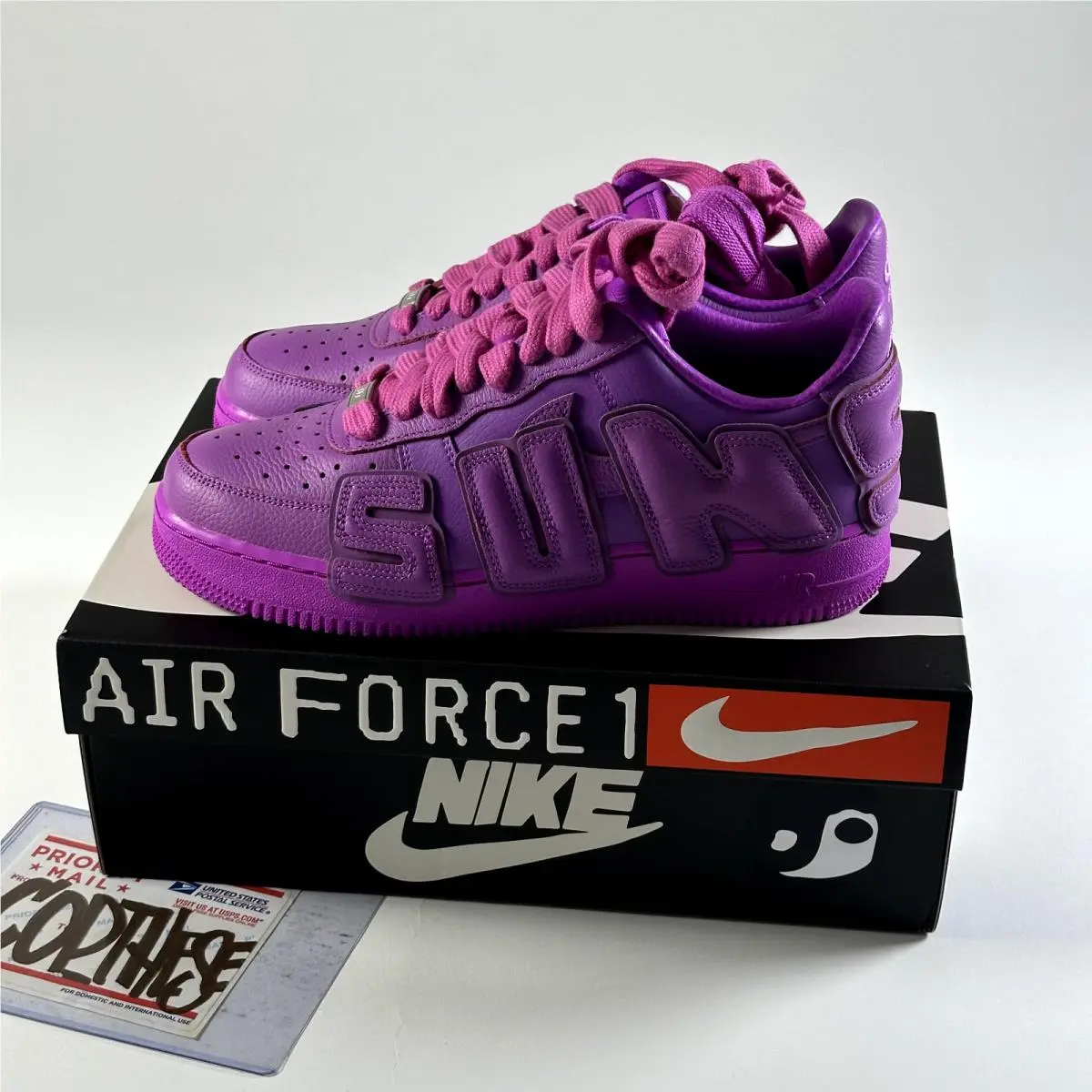 Nike shoes - Nike Air Force 1 - Air Force - FQ7069-500 - Pink 6
