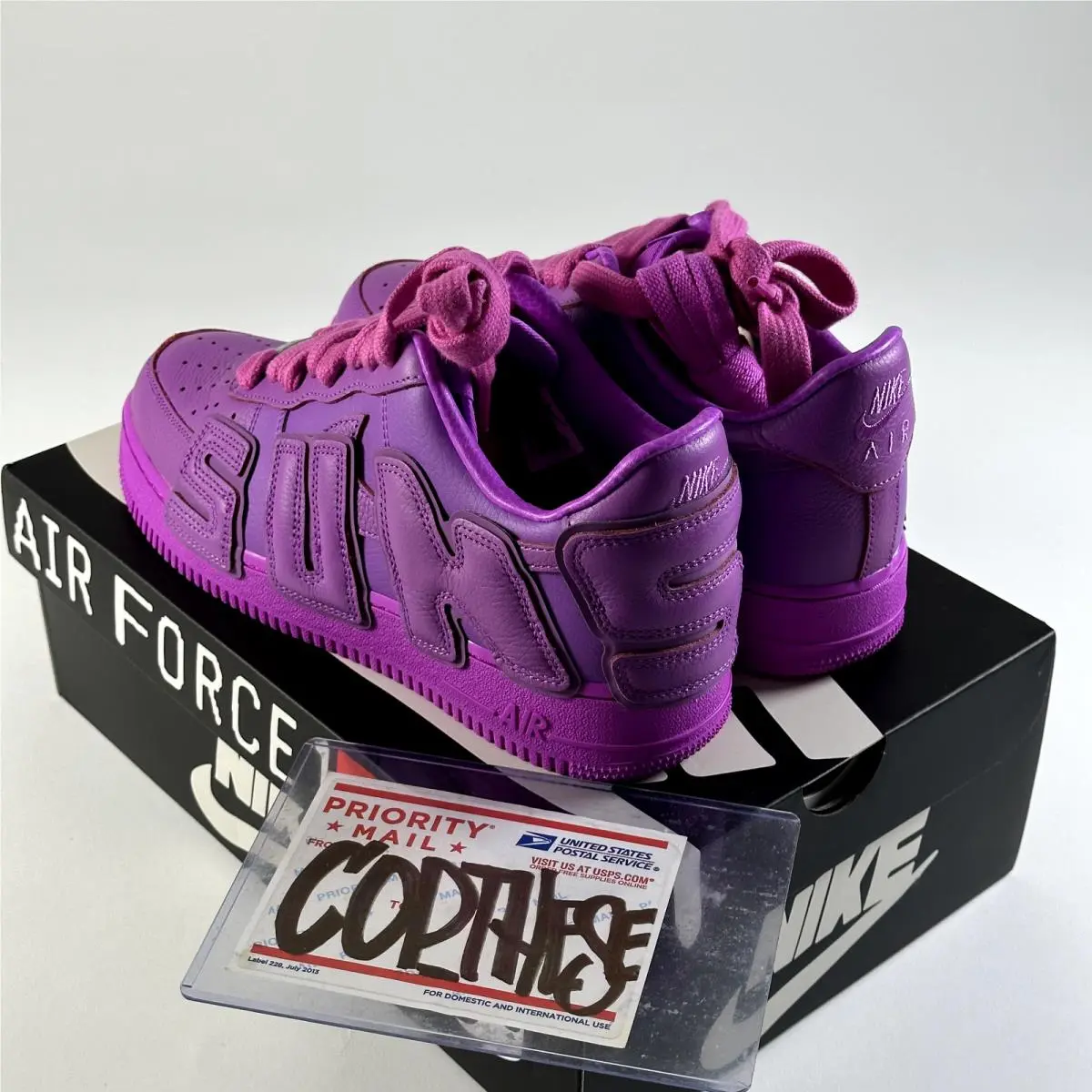 Nike shoes - Nike Air Force 1 - Air Force - FQ7069-500 - Pink 7