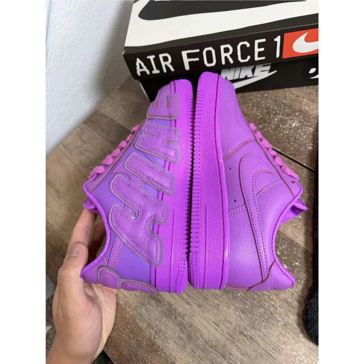 Nike shoes - Nike Air Force 1 - Air Force - FQ7069-500 - Purple 4