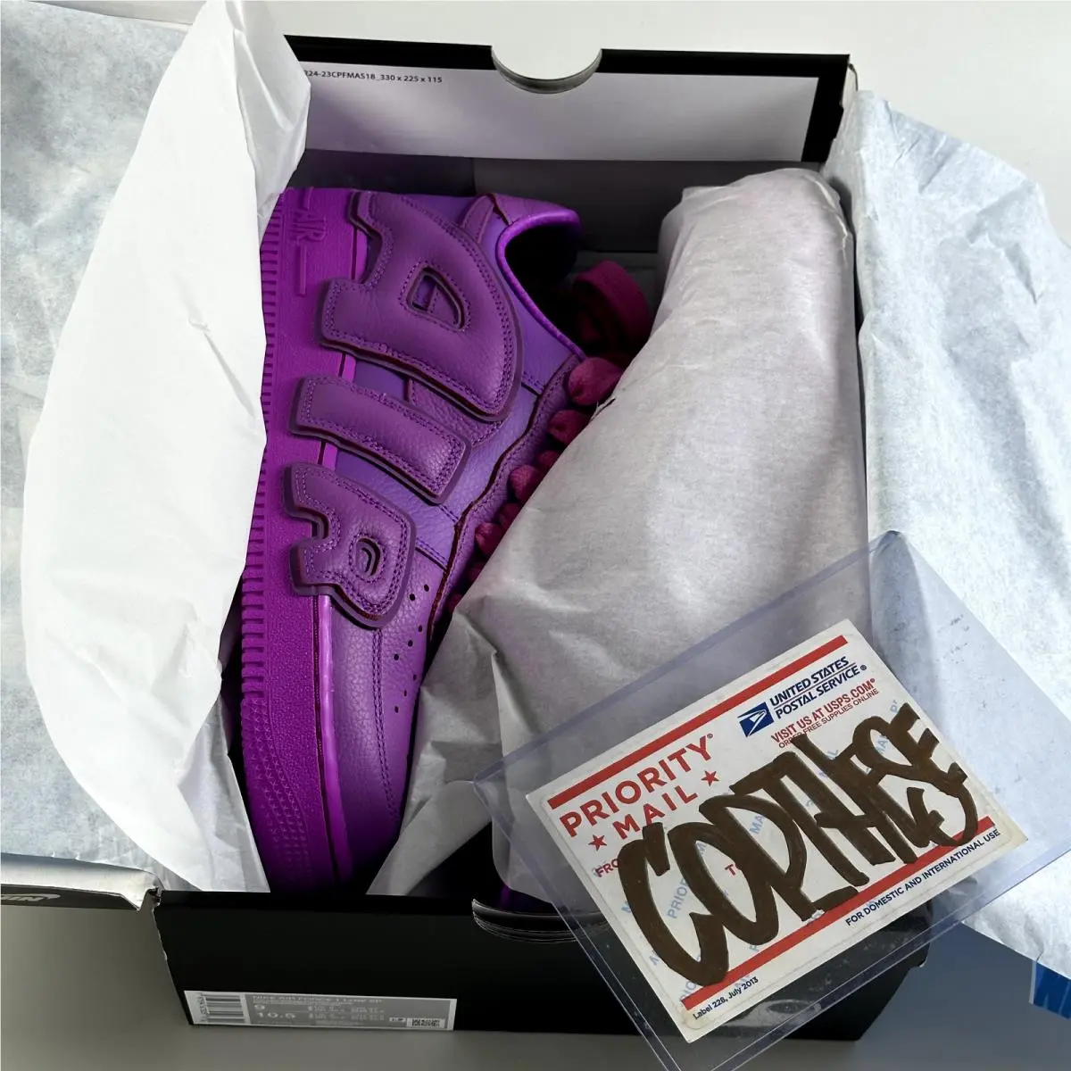 Nike shoes - Nike Air Force 1 - Air Force - FQ7069-500 - Pink 2