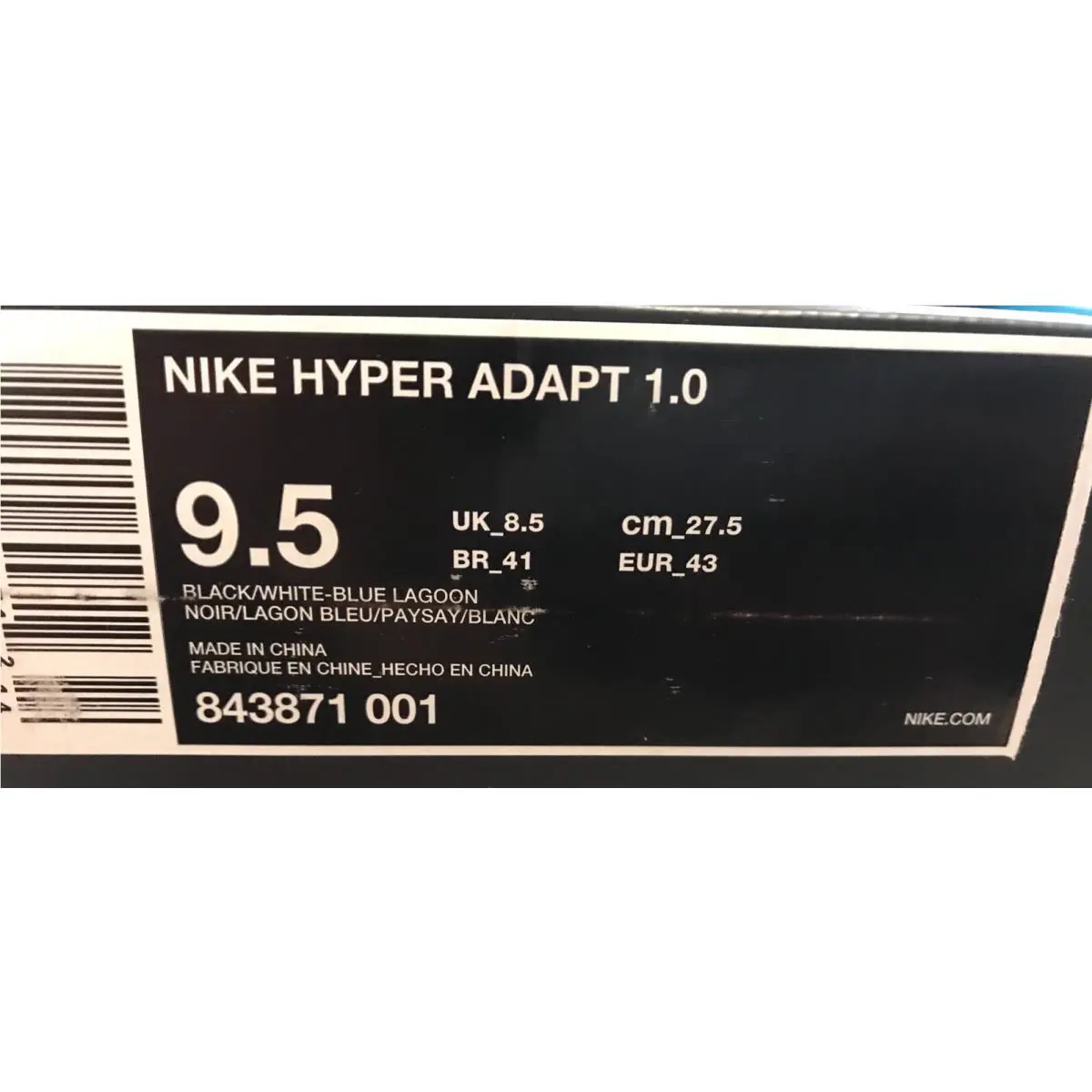 Nike shoes - Hyper Adapt 1.0 - Hyper Adapt - 843871-001 - Chalk Coral/Hi-Res Green/Ftwr White 0