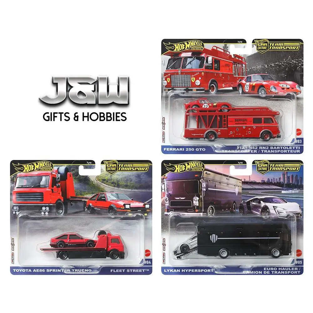 Hot Wheels Team Transport 2025 H Set of 3 FLF56-957H 1/64 - 